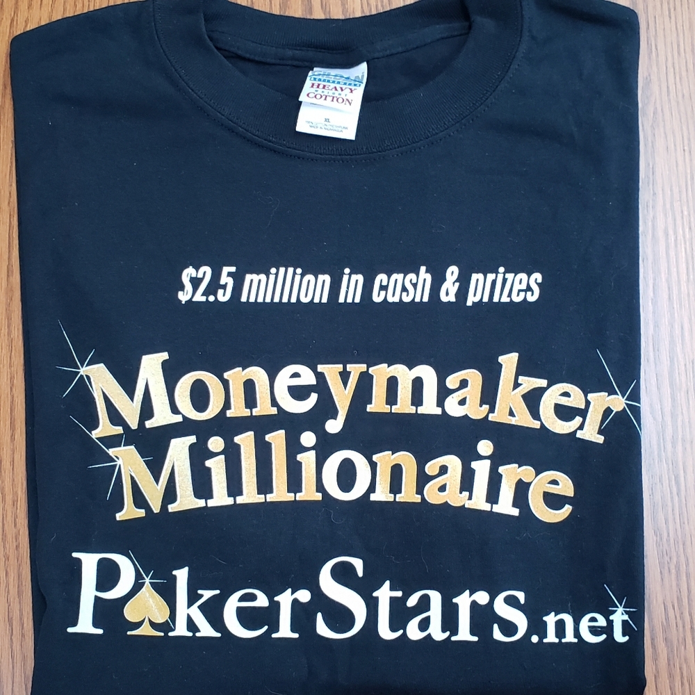 WSOP Vintage Poker t-shirt NWOT